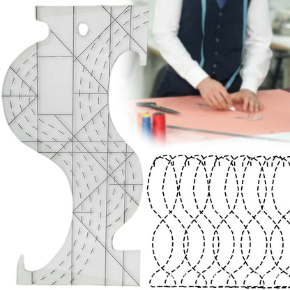 AlignQuilt – Transparent Quilting Template Ruler