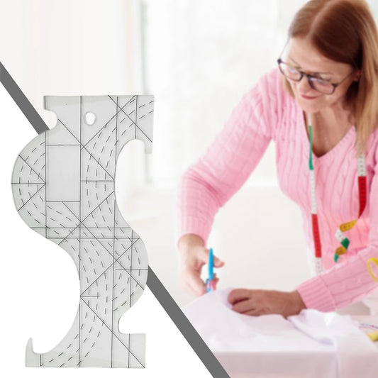 AlignQuilt – Transparent Quilting Template Ruler