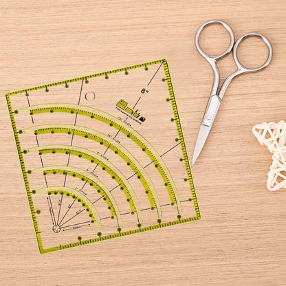 QuiltEase – 8 Inch Acrylic Quilting Ruler