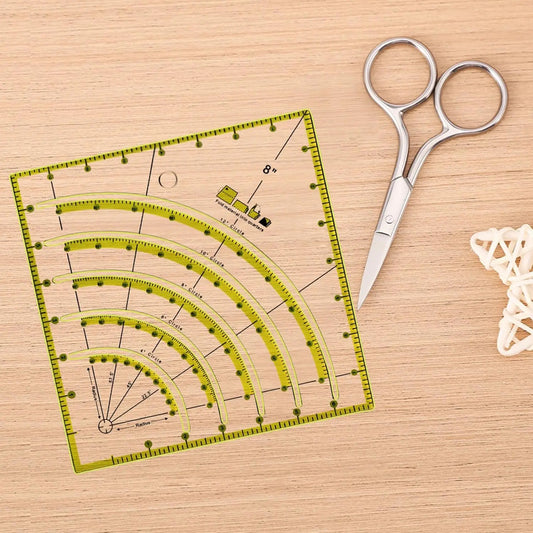 QuiltEase – 8 Inch Acrylic Quilting Ruler