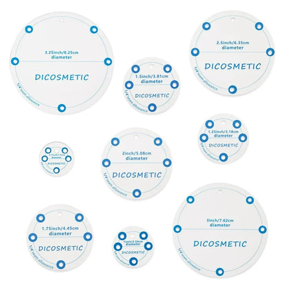 QuiltRound – Circle Quilting Template Set