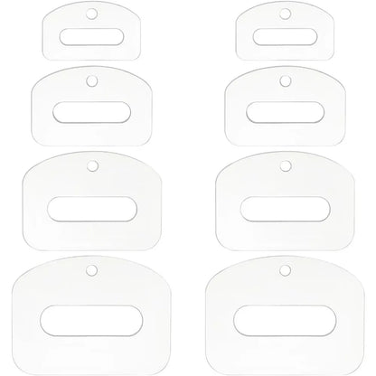 BeltCraft – 8 Pcs Acrylic Quilting Template Set