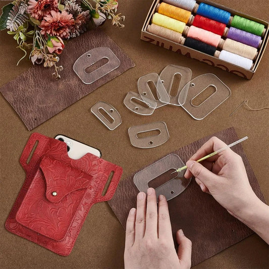 BeltCraft – 8 Pcs Acrylic Quilting Template Set