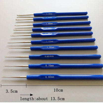 LoopCrafter – 10 Pcs Crochet Hook Set