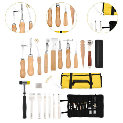 LeatherPro – 29PCS PU Leather Working Kit