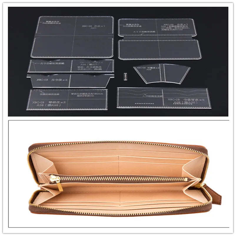ZipCraft – DIY Leather Zipper Wallet Making Kit