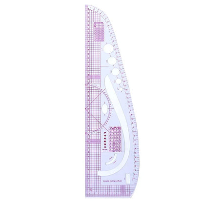 SewLina – Transparent French Curve Ruler Set