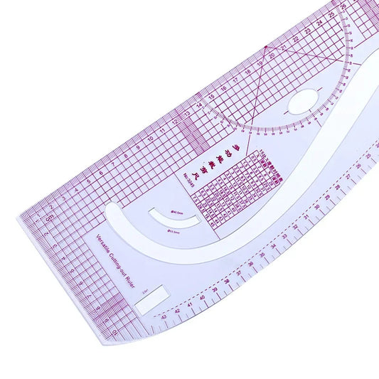 SewLina – Transparent French Curve Ruler Set