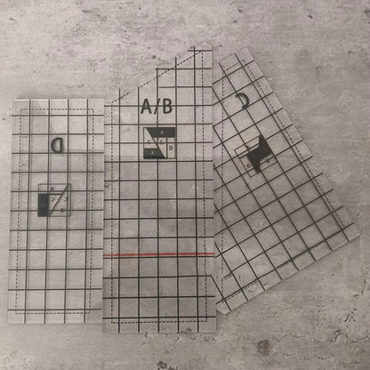 Sewlume – Acrylic Quilting & Patchwork Ruler Set