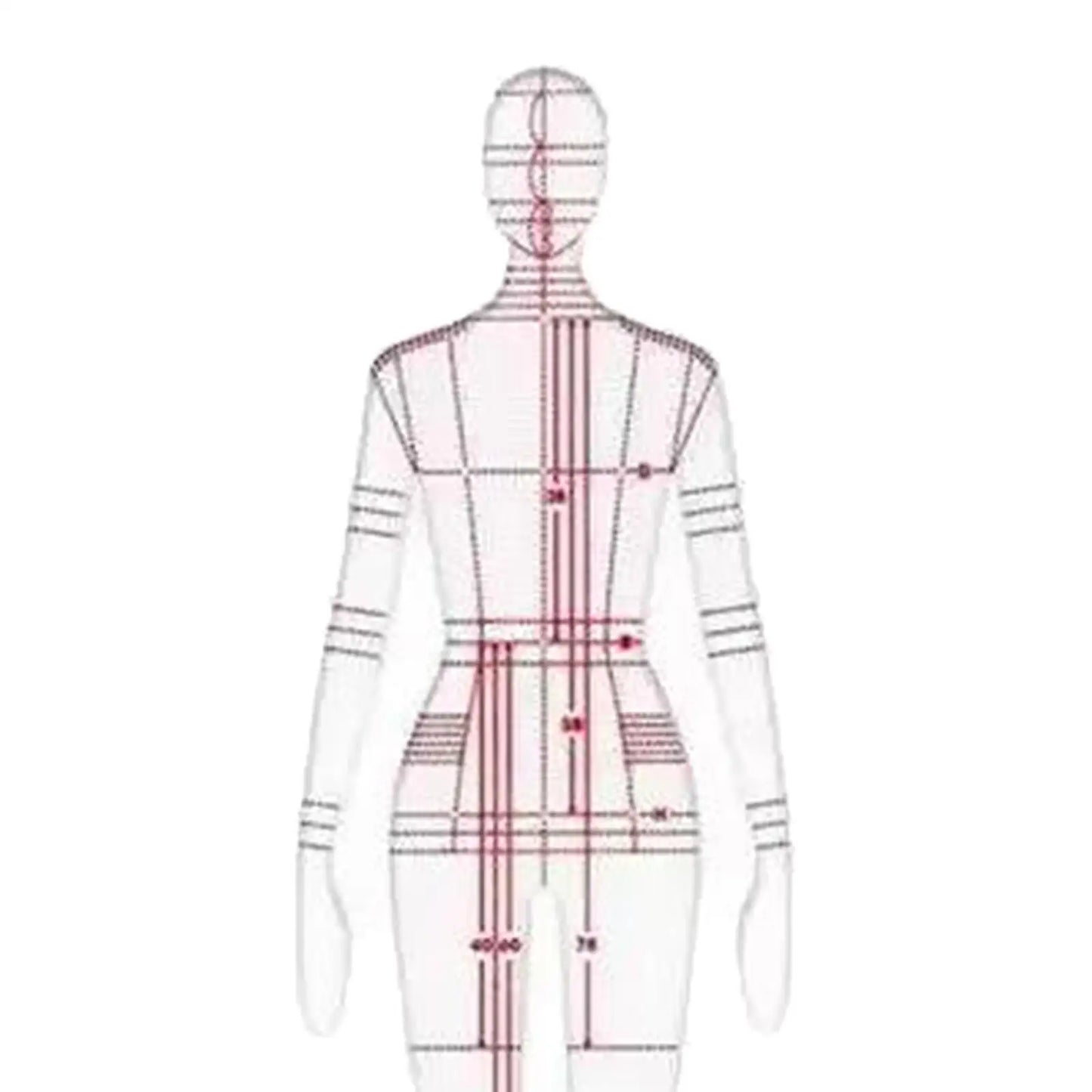 ModaDraft – 4PCS Fashion Design Ruler Set