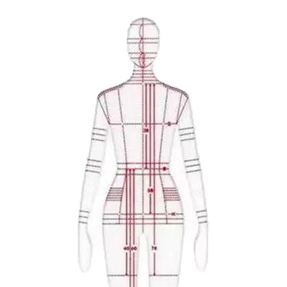 ModaDraft – 4PCS Fashion Design Ruler Set