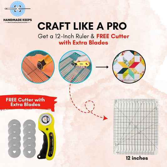 Quilt Cutting Template - Free Gift Offer