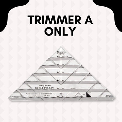 Slotted Ruler For Perfect Triangles