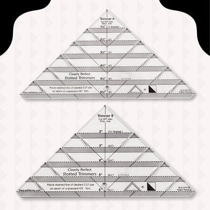 Slotted Ruler For Perfect Triangles